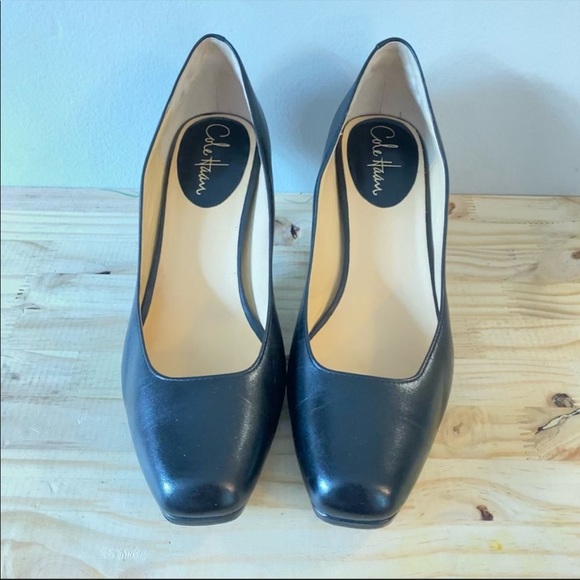 Cole Haan Nike Air Carma Square toe Kitten heels - Picture 5 of 9